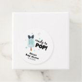 Moderne Bow Ice Cream für Pop Babydusche Geschenkanhänger (Beispiel)