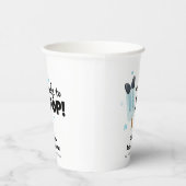 Moderne Bow Ice Cream für Pop Babydusche Pappbecher (Rechts)