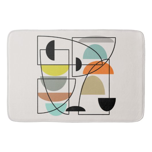 Moderne "Bowls" aus dem Mittelalter Badematte (Vorderseite)