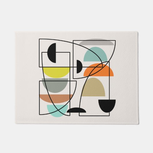 Moderne "Bowls" aus dem Mittelalter Fußmatte (Vorderseite)