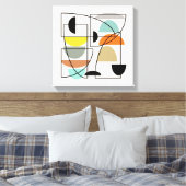 Moderne "Bowls" aus dem Mittelalter Leinwanddruck (Insitu (Schlafzimmer))