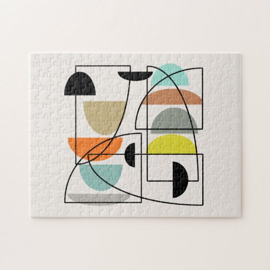 Moderne "Bowls" aus dem Mittelalter Puzzle (Horizontal)