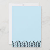 Moderne Boy Little Man Mustache TWINS Kinderdusche Einladung (Rückseite)