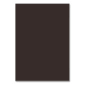 Moderne Braune Monogramm-Minimalistische Hochzeit Tischnummer (Rückseite)