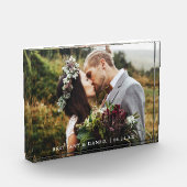 Moderne Braut und Bräuche Fotoblock (Links)