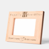 Moderne Braut und Bräuche, Liebe und Hochzeitsrenn Geätzte Rahmen (Links)