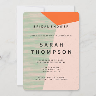 Moderne Brautdusche aus dem Mittelalter - Einladun Einladung