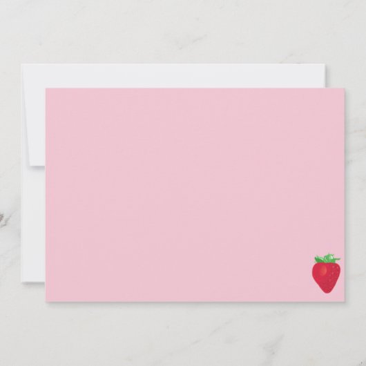 Moderne Brautdusche Einladung (Rückseite)