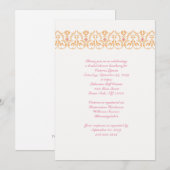 Moderne Brautdusche Einladung (Vorne/Hinten)