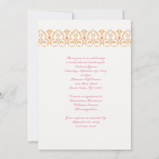 Moderne Brautdusche Einladung