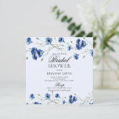 Moderne Brautdusche Einladung (Stehend Vorderseite)