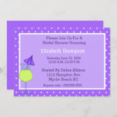 Moderne Brautdusche Einladung (Vorne/Hinten)