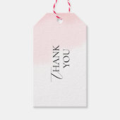 Moderne Brautduschenschilder Geschenkanhänger (Vorderseite)