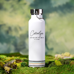 Moderne Brautmutter Personalisiert Trinkflasche