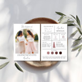 Moderne Bridesmaid-Trauzeugin Einladung