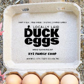 Moderne Briefmarke des Enteneierkartons Gummistempel