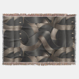 Moderne Bronze-Flow-Luxus-Männer-Akzente Decke