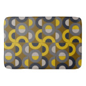 Moderne Bronze-Senf-Thunder aus dem Mittelalter Badematte (Vorderseite)