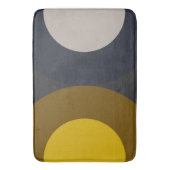 Moderne Bronze-Senf-Thunder aus dem Mittelalter Badematte (Vorderseite Vertikal)