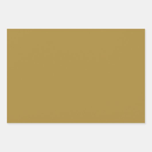 Moderne Bronze-Senf-Thunder aus dem Mittelalter Geschenkpapier Set (Vorderseite)