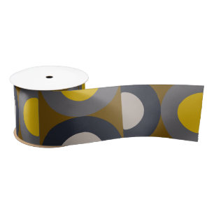 Moderne Bronze-Senf-Thunder aus dem Mittelalter Satinband