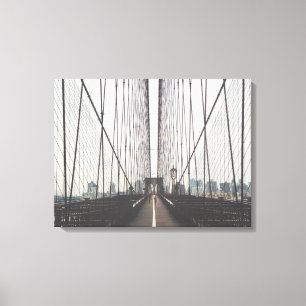 Moderne Brooklyn Bridge Leinwand
