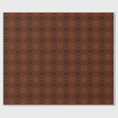 MODERNE BROWN ROSE GESCHENKPAPIER (Flach)