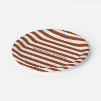 Moderne Brown-Streifen auf irgendeiner Farbe mit