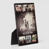 Moderne Bruder besten Freunde Dunkle Foto Collage Fotoplatte (Seite)