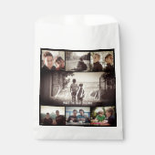 Moderne Bruder besten Freunde Dunkle Foto Collage Geschenktütchen (Vorderseite)