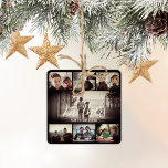 Moderne Bruder besten Freunde Dunkle Foto Collage Ornament Aus Metall<br><div class="desc">Brüder können oft eine besondere Bindung entwickeln, die über das bloße Geschwistern hinausgeht, sie können beste Freunde werden. Gemeinsam aufzuwachsen und ähnliche Erfahrungen zu teilen, kann eine einzigartige Verbindung schaffen. Brüder können sich gegenseitig vertrauen, sich gegenseitig den Rücken stärken und gemeinsame Interessen teilen. Sie können einander emotionale Unterstützung und Ermutigung...</div>