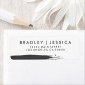 Moderne Brush-Hochzeitsmarken (Insitu)