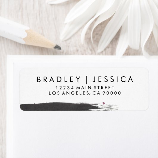 Moderne Brush-Hochzeitsmarken (Insitu)