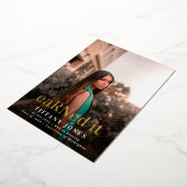 Moderne BSC RN Fotos Krankenpflege Abschluss Folieneinladung (Gedreht)