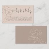 Moderne Bücher für Kleinkinder Begleitkarte (Vorne/Hinten)