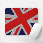 Moderne Buchse auf Kohlenstofffaser-Art Mousepad (Mit Mouse)