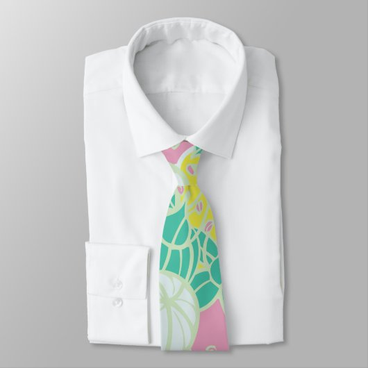 Moderne Bud & Blume - kühne Muster Krawatte (Gebunden)