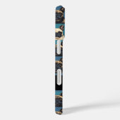 Moderne Bulldog Portraits Personalisiert Case-Mate iPhone Hülle (Rückseite / Rechts)