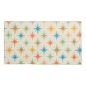 Moderne, bunte atomare Sternexplosion des Mittelal Kissenbezug (Rückseite)