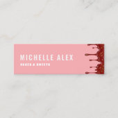 moderne, bunte Backbäckerei Visitenkarte (Vorderseite)