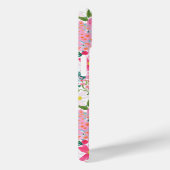 Moderne Bunte Blumen Garten Monogramm Case-Mate iPhone Hülle (Rückseite / Rechts)