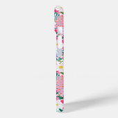 Moderne Bunte Blumen Garten Monogramm Case-Mate iPhone Hülle (Rückseite / Links)