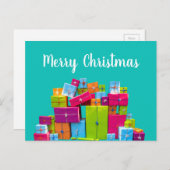 Moderne, bunte Geschenke Weihnachten (Vorne/Hinten)