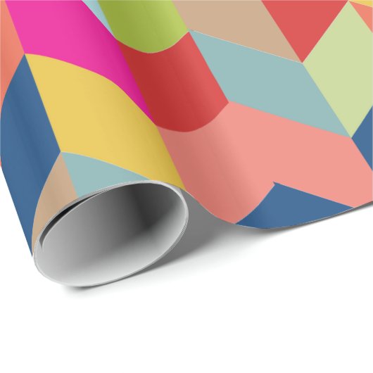 Moderne bunte geschenkpapier (Rolleneckpunkt)