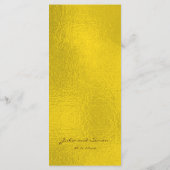 Moderne bunte Menü-Karte Menükarte (Rückseite)