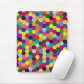 Moderne bunte Muster - Mode Frühling Hipster Mousepad (Mit Mouse)