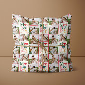 Moderne, bunte Typografie mit mehreren Fotos Geschenkpapier