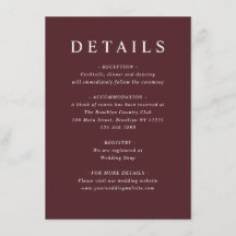 Moderne Burgund Dusty Blue Floral Wedding Details