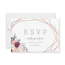 Moderne Burgund-Floral Geometrische Elfenbeinküche