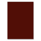 Moderne Burgund-Tischnummer Tischnummer (Rückseite)